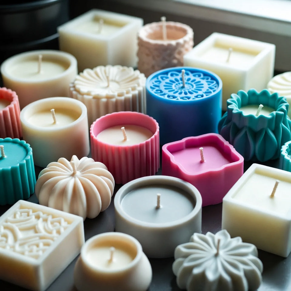 Candle Silicone Molds