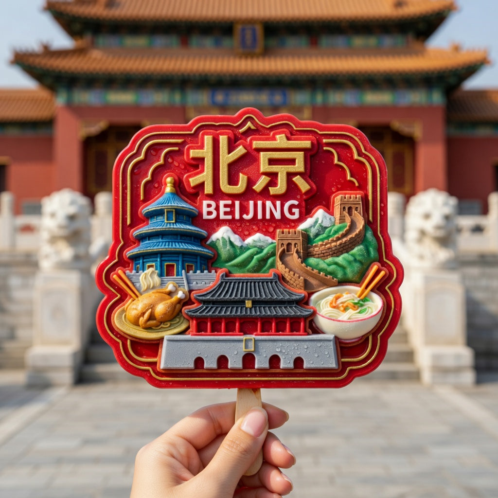 BEIJING LANDMARKS RELIEF - CULTURAL CREATIVE 3D MODEL